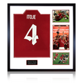 Maro Itoje Signed British & Irish Lions 2025 Shirt Elite Frame
