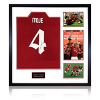 Maro Itoje Signed British & Irish Lions 2025 Shirt Elite Frame
