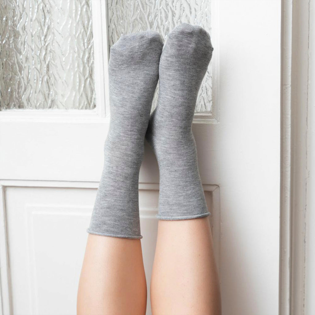 Ladies Cashmere Socks - Luxury Soft and Warm Seamless Everyday Socks