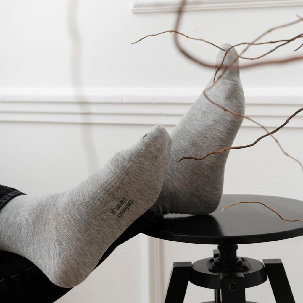 Steven Men’s Cashmere Socks - Soft Warm Everyday Socks