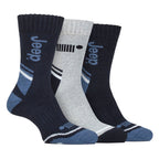 3 Pack Mens Walking Boot Socks | Performance Outdoor Socks for Hiking