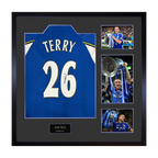 John Terry Signed Chelsea Shirt Elite Frame