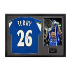 John Terry Signed Chelsea Shirt Classic Frame