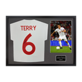 John Terry Signed England Shirt Classic Frame