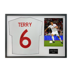 John Terry Signed England Shirt Classic Frame
