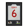 John Terry Signed England Shirt Premium Frame