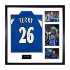 John Terry Signed Chelsea Shirt Elite Frame