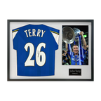 John Terry Signed Chelsea Shirt Classic Frame