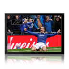 Jack Grealish Signed Everton Plaque Iconic Frame.