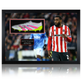 Japhet Tanganga Signed & Match-Worn Sheffield United Boot Iconic Frame #1
