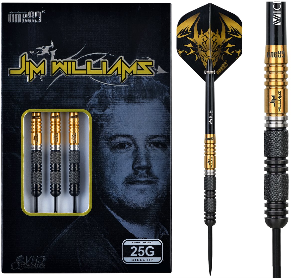 One80 Jim Williams Black & Gold 90%