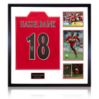 Jimmy Floyd Hasselbaink Signed Middlesbrough Shirt Elite Frame