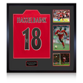 Jimmy Floyd Hasselbaink Signed Middlesbrough Shirt Elite Frame