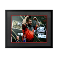 Jonny Clayton Signed 16x12 Image Deluxe Mount Frame #1