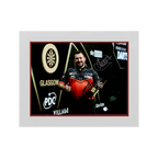 Jonny Clayton Signed 16x12 Image Deluxe Mount #2