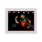 Jonny Clayton Signed 16x12 Image Deluxe Mount #3