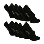 10 Pairs Ladies Bamboo No Show Socks | Invisible Socks Silicone Heel Grip