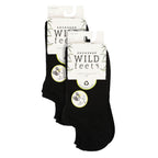 10 Pairs Ladies Bamboo Trainer Socks with Reinforced Heel & Toe