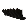 6 Pack Ladies Bamboo Sport Trainer Socks: Low Cut, Cushioned, Athletic Socks