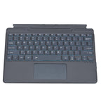 For Microsoft Surface Pro 8 Tablet Colorful Backlight Bluetooth Keyboard Leather Case with Pen Slot, For Microsoft Surface Pro 8