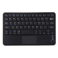 Bluetooth Wireless Keyboard with Touch Panel, Compatible with All Android & Windows 10 inch Tablets with Bluetooth Functions, 10 inch with Touch Panel