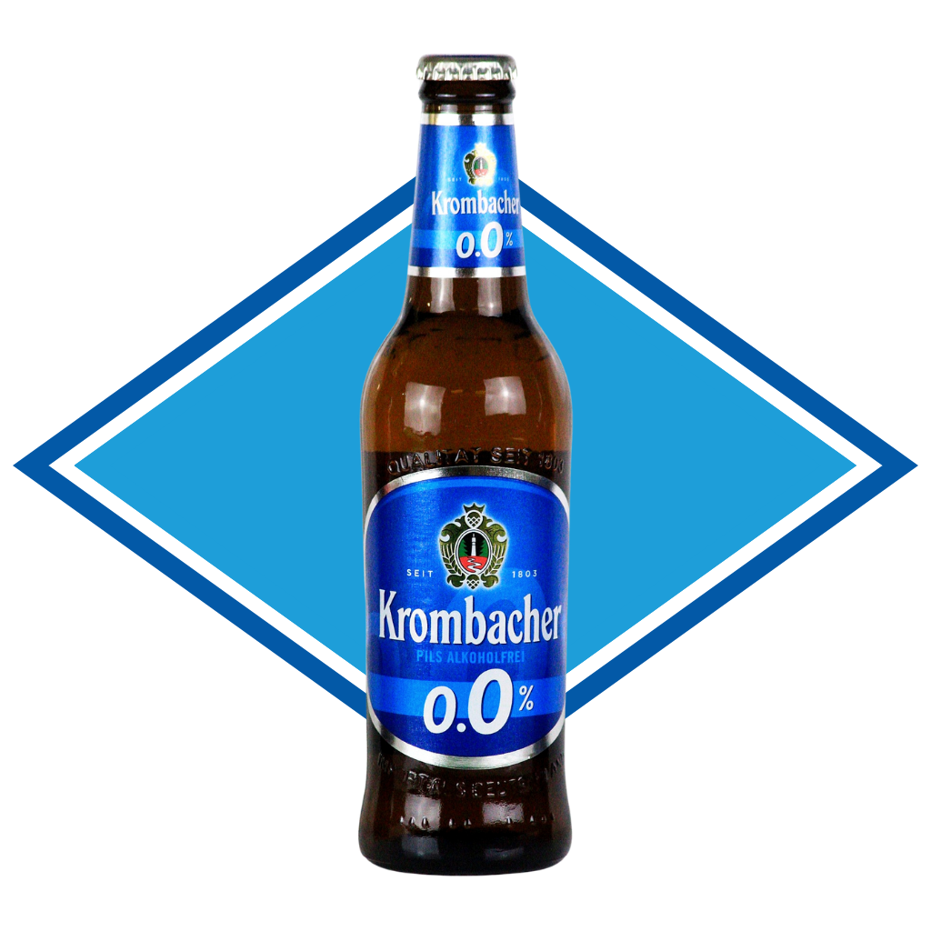 Krombacher Pils 0.0 - German import