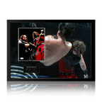Kane "Big Red Machine" Signed Image Iconic Frame (JSA)