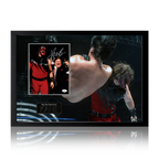 Kane "Big Red Machine" Signed Image Iconic Frame (JSA)