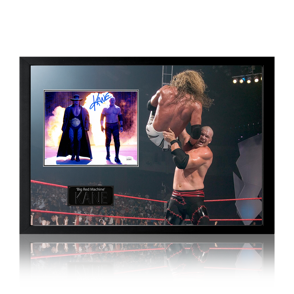 Kane Signed Image Iconic Frame (JSA)