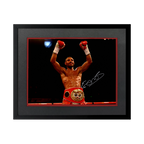 Kell Brook Signed 16x12 Image Deluxe Mount Frame
