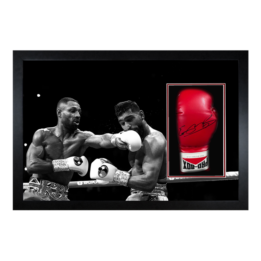 Kell Brook Signed Glove Iconic Frame