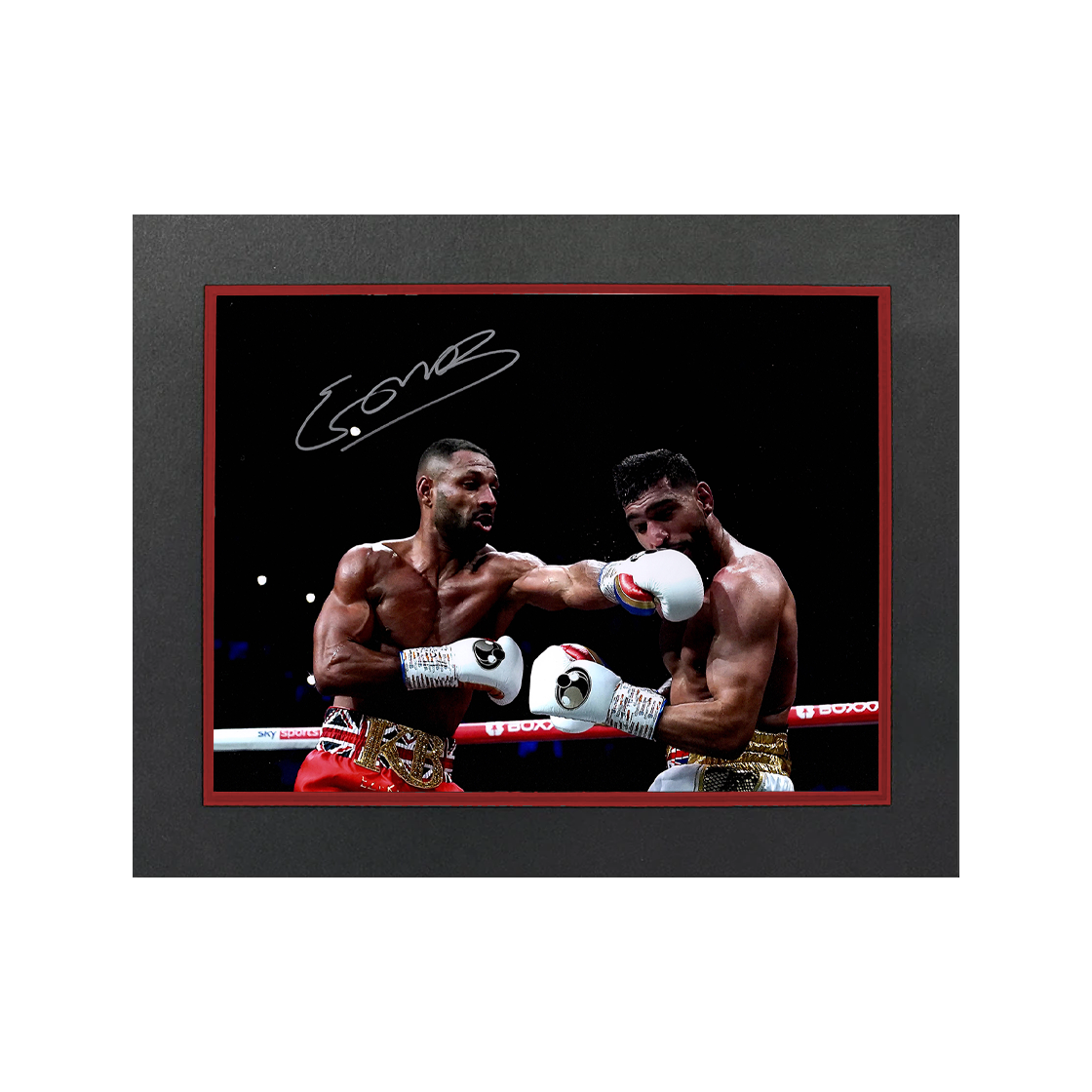 Kell Brooks Signed 16x12 Image Deluxe Mount