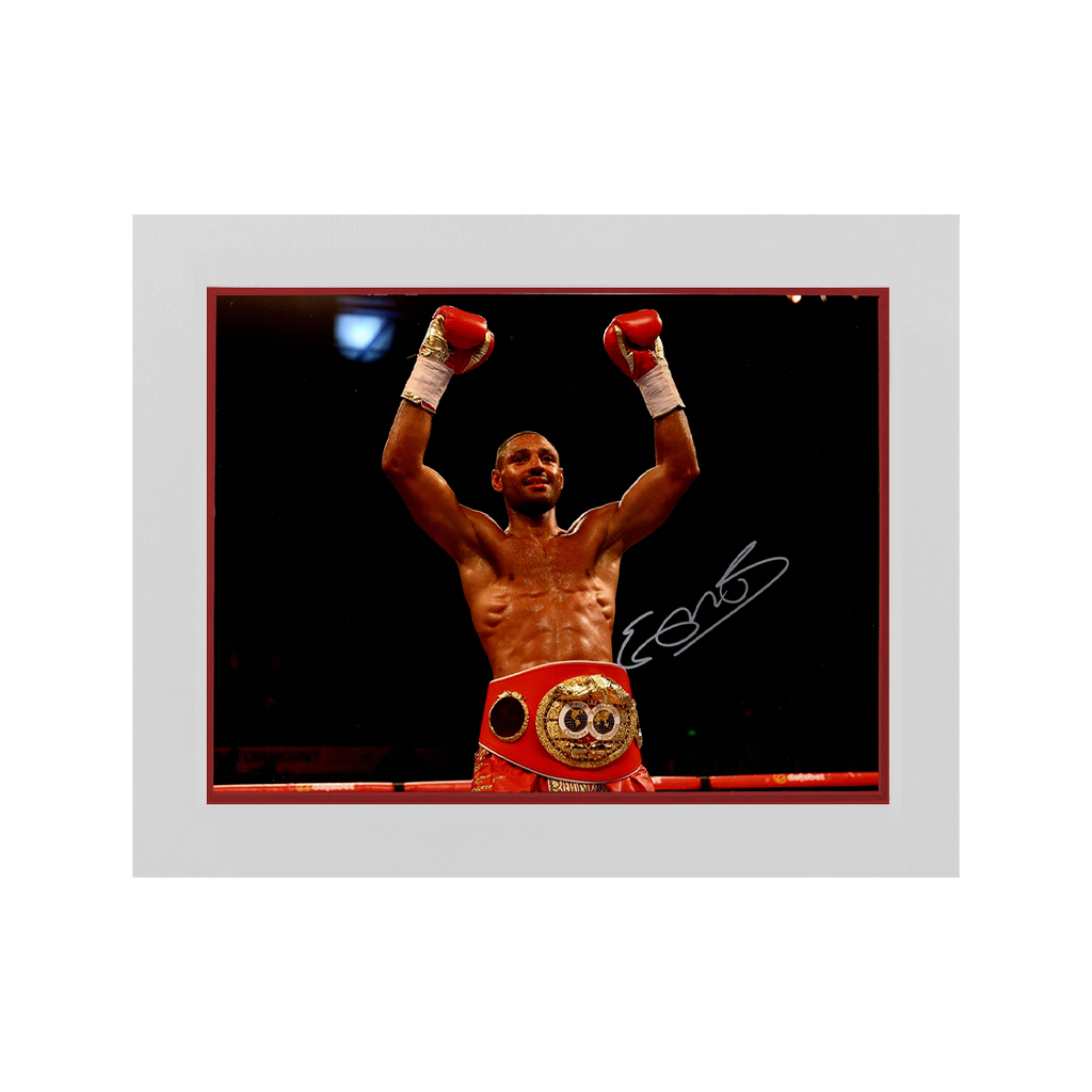 Kell Brooks Signed 16x12 Image Deluxe Mount