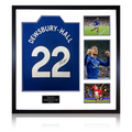 Kiernan Dewsbury-Hall Signed Everton Shirt Elite Frame