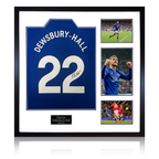 Kiernan Dewsbury-Hall Signed Everton Shirt Elite Frame
