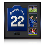 Kiernan Dewsbury-Hall Signed Everton Shirt Elite Frame