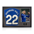 Kiernan Dewsbury-Hall Signed Everton Shirt Classic Frame