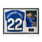 Kiernan Dewsbury-Hall Signed Everton Shirt Classic Frame