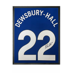 Kiernan Dewsbury-Hall Signed Everton Shirt Compact Frame