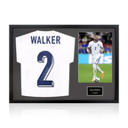 Kyle Walker Signed England Shirt Classic Frame
