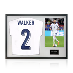 Kyle Walker Signed England Shirt Classic Frame
