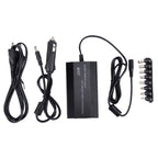 Laptop Notebook Power 100W Universal Charger with Car Charger & AC Power Adapter & 8 Power Adapters & 1 USB Port for Samsung, Sony, Asus, Acer, IBM, HP, DELL, UK Plug, AU Plug, EU Plug, UK Plug