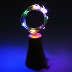1m 10 LEDs SMD 0603 Solar Powered Copper Wire String Light  Fairy Lamp Decorative Light, 1m Colorful Light