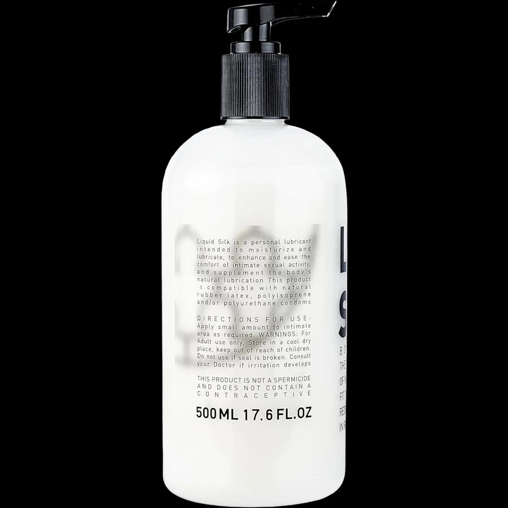 Liquid Silk Water Based Lube 500ml