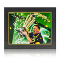 Luke Littler Signed 2025 World Champion Image Deluxe Mount
