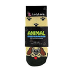 1 Pack Ladies Fluffy Animal Pattern Slipper Socks with Grips