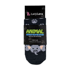 1 Pack Ladies Fluffy Animal Pattern Slipper Socks with Grips