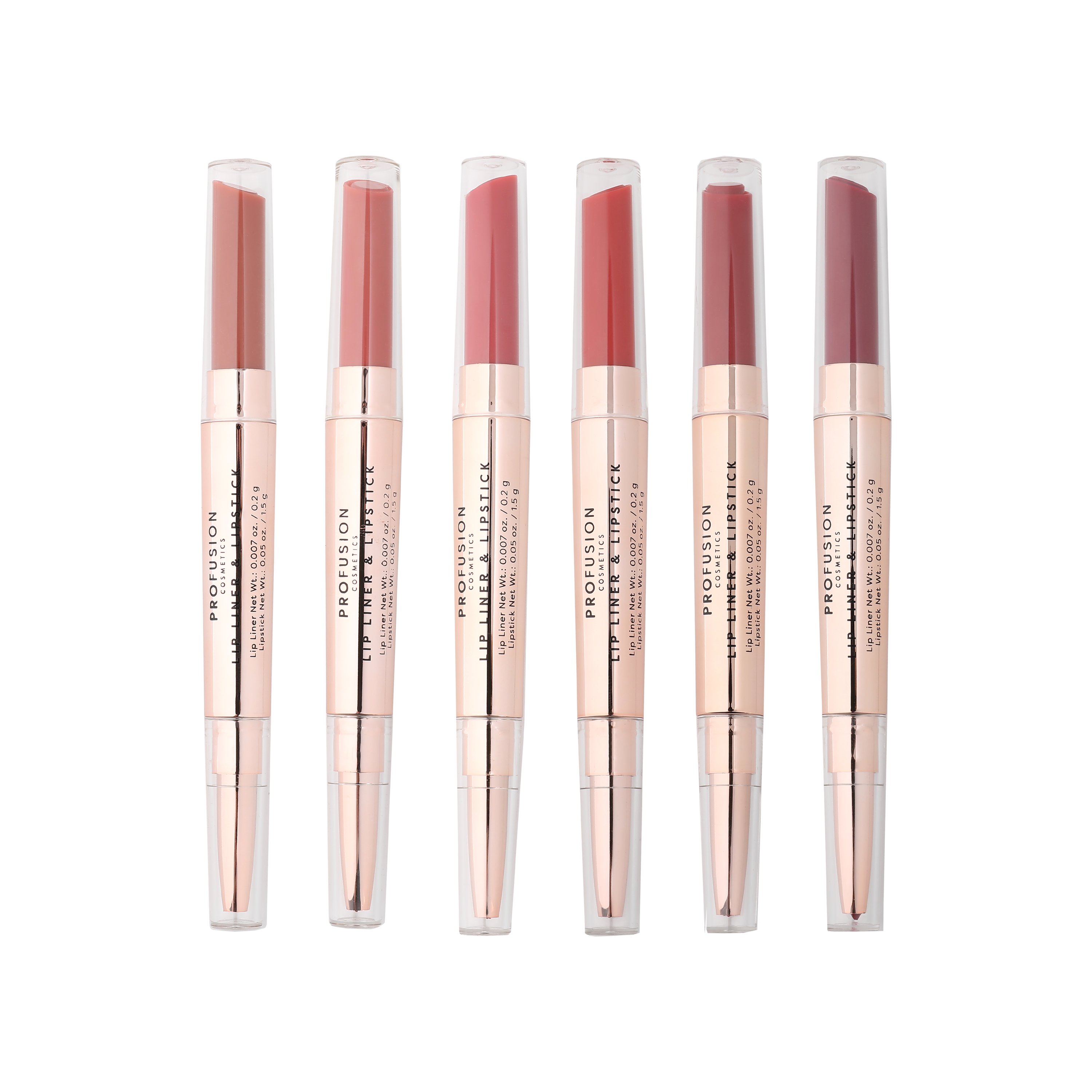 LUNAR LIPS - 6 PC LIPSTICK AND LIP LINER SET