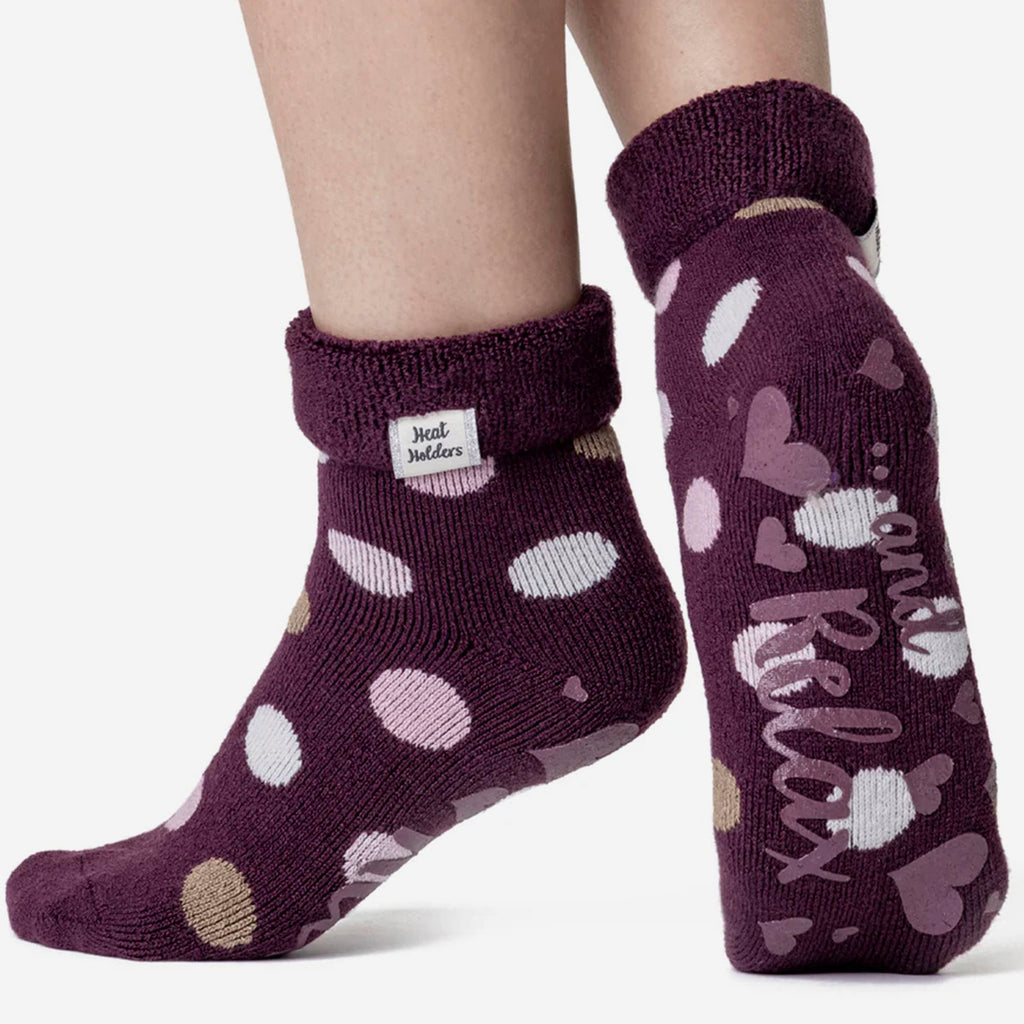 Cozy Turn-Over Cuff Lounge Socks | Warm Winter Socks for Women