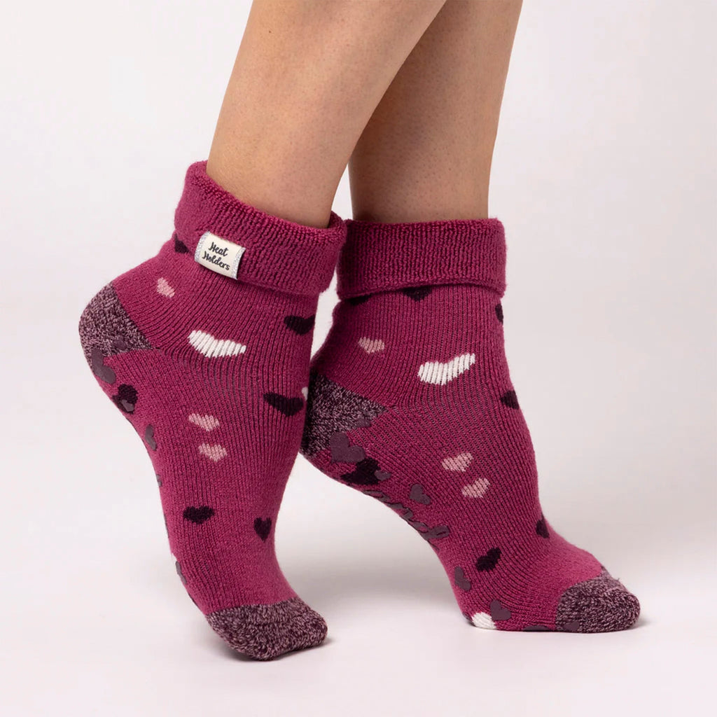 Cozy Turn-Over Cuff Lounge Socks | Warm Winter Socks for Women